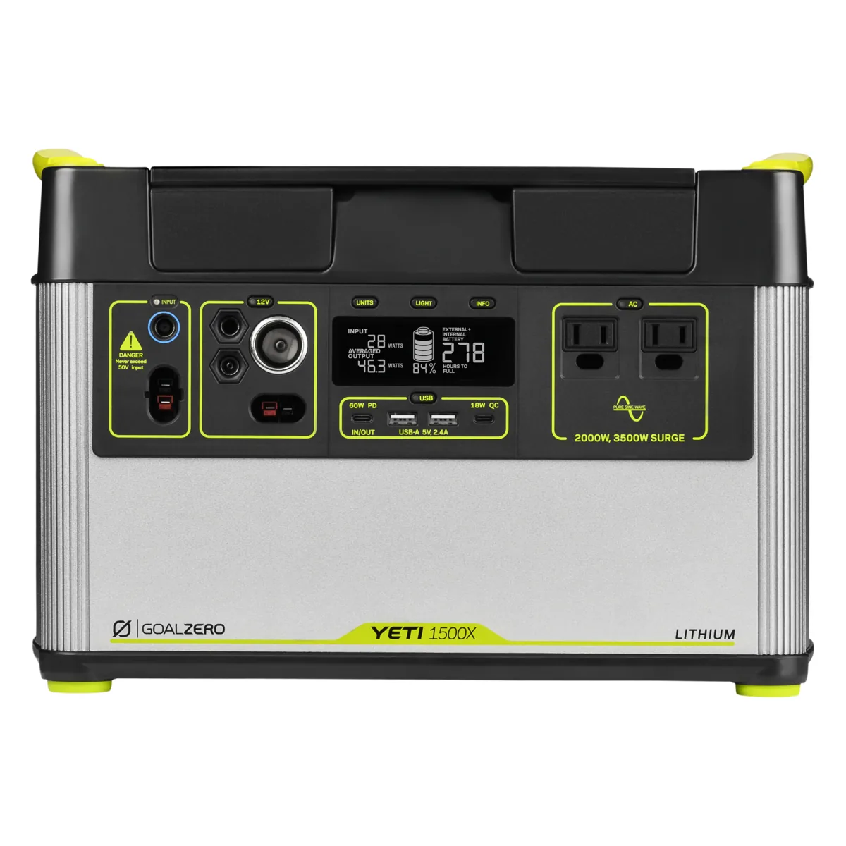 Goal Zero Yeti 1500X portable power station